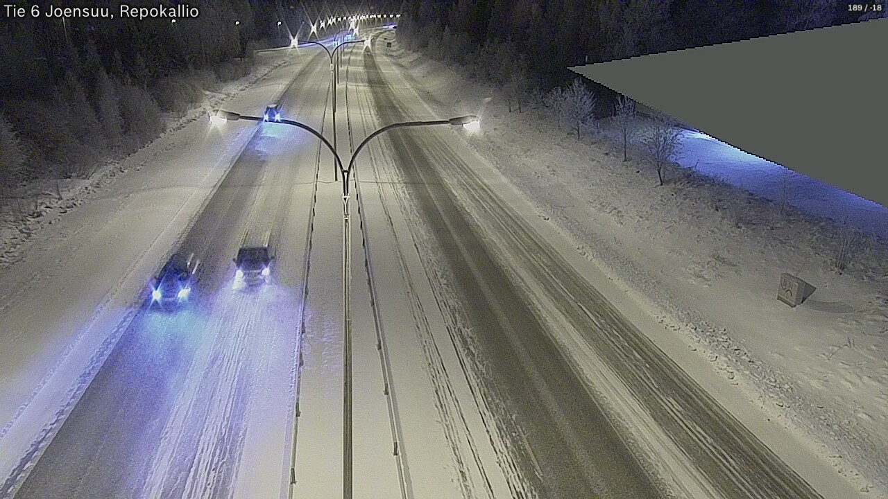 Kelikamerat Kuva Tie 6 Joensuu, Repokallio, Joensuu, Pohjois-Karjala