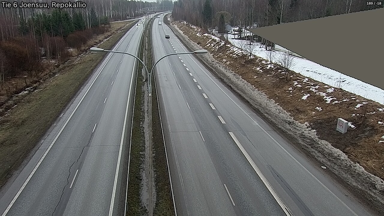 Kelikamerat Kuva Tie 6 Joensuu, Repokallio, Joensuu, Pohjois-Karjala