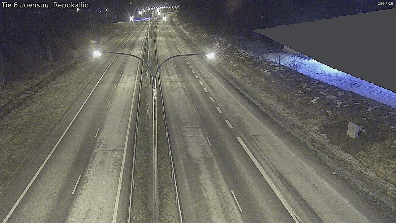 Kelikamerat Kuva Tie 6 Joensuu, Repokallio, Joensuu, Pohjois-Karjala