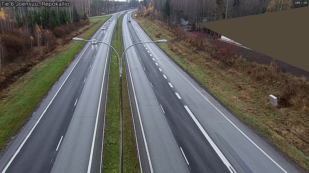 Kelikamerat Kuva Tie 6 Joensuu, Repokallio, Joensuu, Pohjois-Karjala