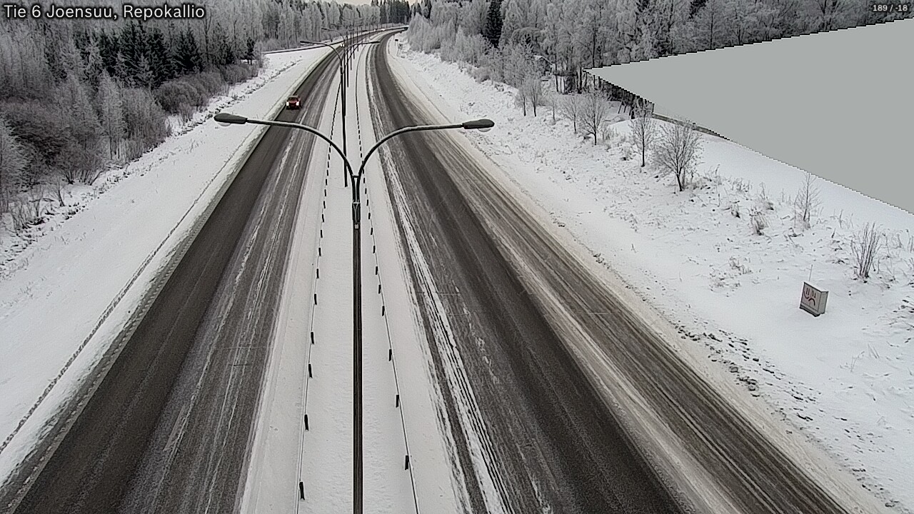 Kelikamerat Kuva Tie 6 Joensuu, Repokallio, Joensuu, Pohjois-Karjala