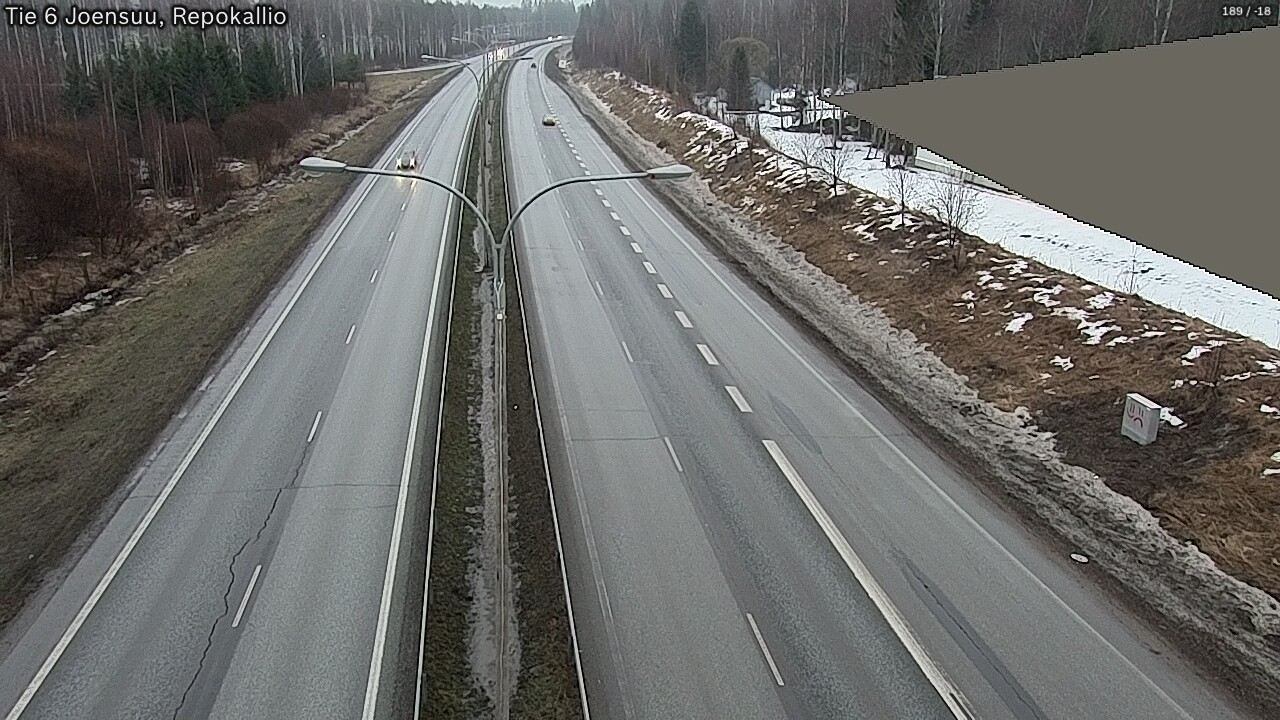 Kelikamerat Kuva Tie 6 Joensuu, Repokallio, Joensuu, Pohjois-Karjala