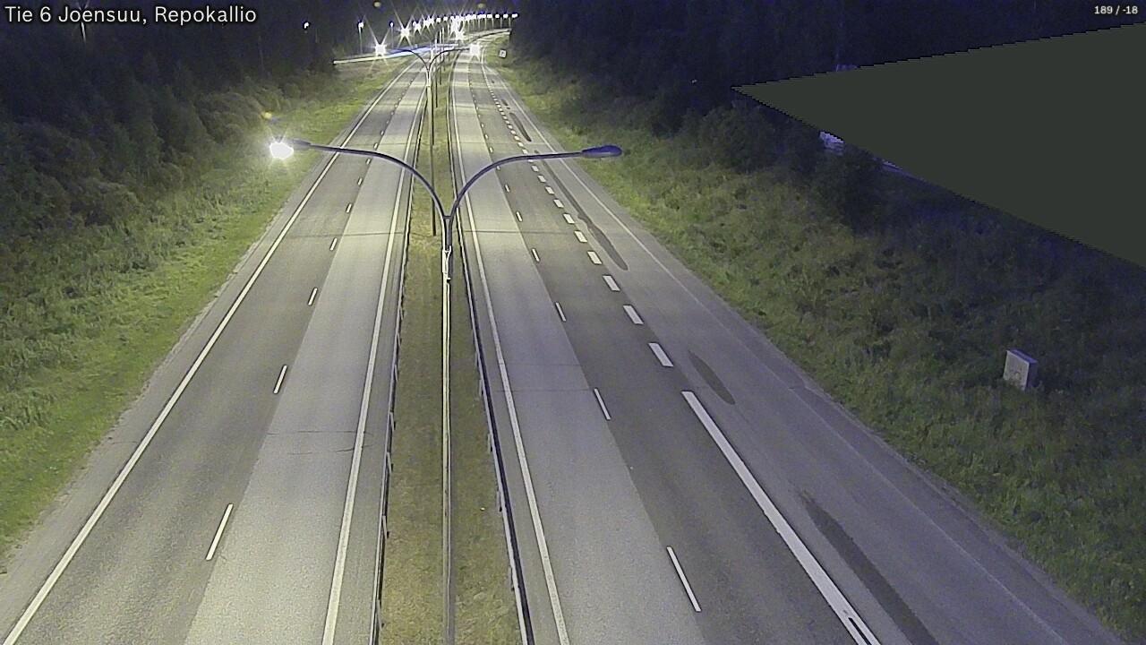 Kelikamerat Kuva Tie 6 Joensuu, Repokallio, Joensuu, Pohjois-Karjala
