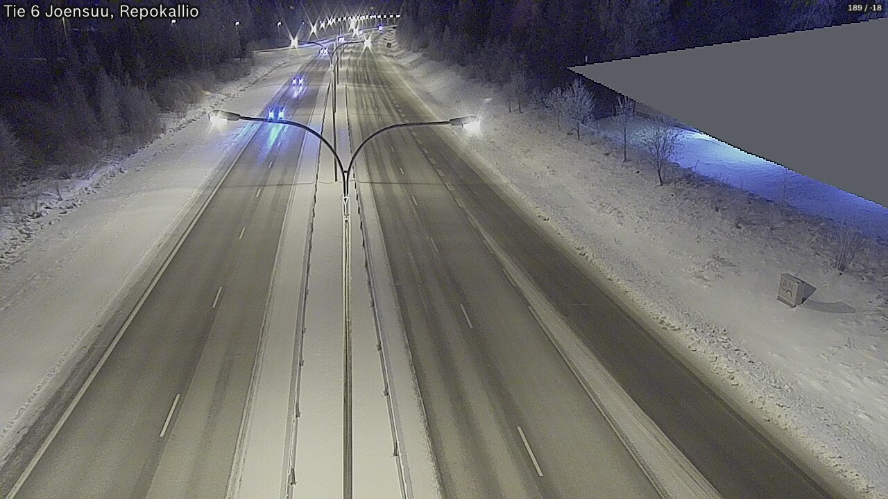 Kelikamerat Kuva Tie 6 Joensuu, Repokallio, Joensuu, Pohjois-Karjala