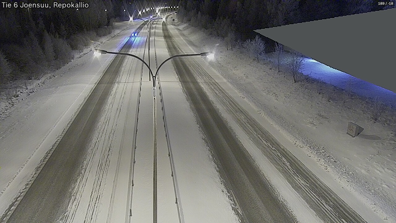 Kelikamerat Kuva Tie 6 Joensuu, Repokallio, Joensuu, Pohjois-Karjala