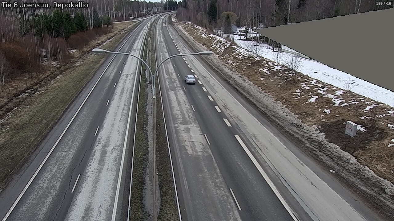 Kelikamerat Kuva Tie 6 Joensuu, Repokallio, Joensuu, Pohjois-Karjala