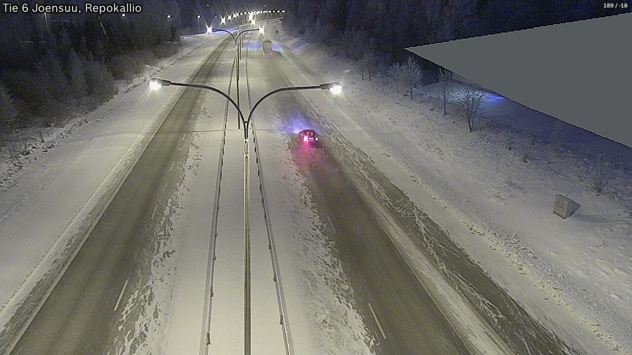 Kelikamerat Kuva Tie 6 Joensuu, Repokallio, Joensuu, Pohjois-Karjala