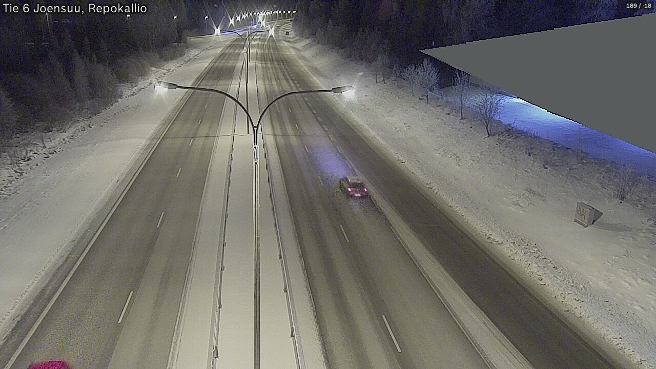 Kelikamerat Kuva Tie 6 Joensuu, Repokallio, Joensuu, Pohjois-Karjala