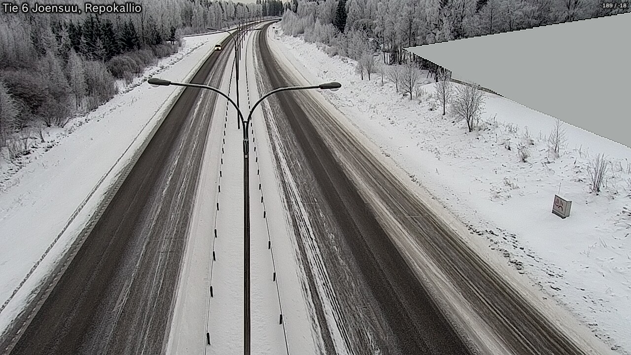 Kelikamerat Kuva Tie 6 Joensuu, Repokallio, Joensuu, Pohjois-Karjala