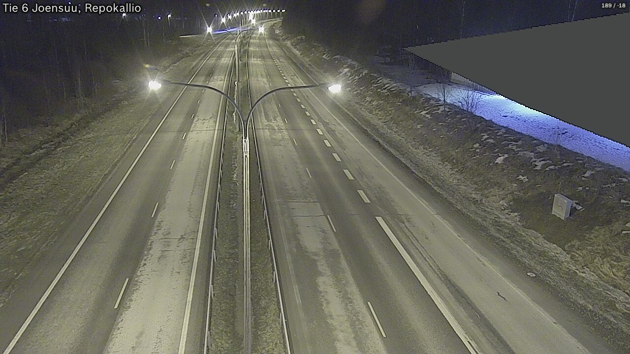 Kelikamerat Kuva Tie 6 Joensuu, Repokallio, Joensuu, Pohjois-Karjala