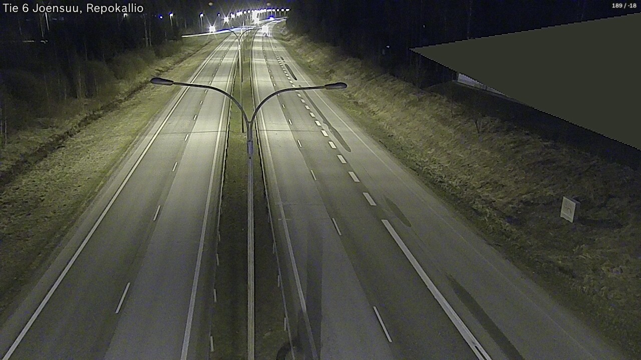 Kelikamerat Kuva Tie 6 Joensuu, Repokallio, Joensuu, Pohjois-Karjala