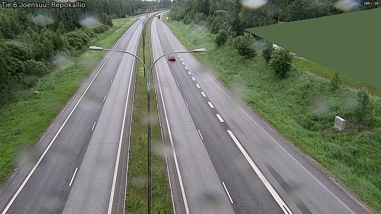 Kelikamerat Kuva Tie 6 Joensuu, Repokallio, Joensuu, Pohjois-Karjala