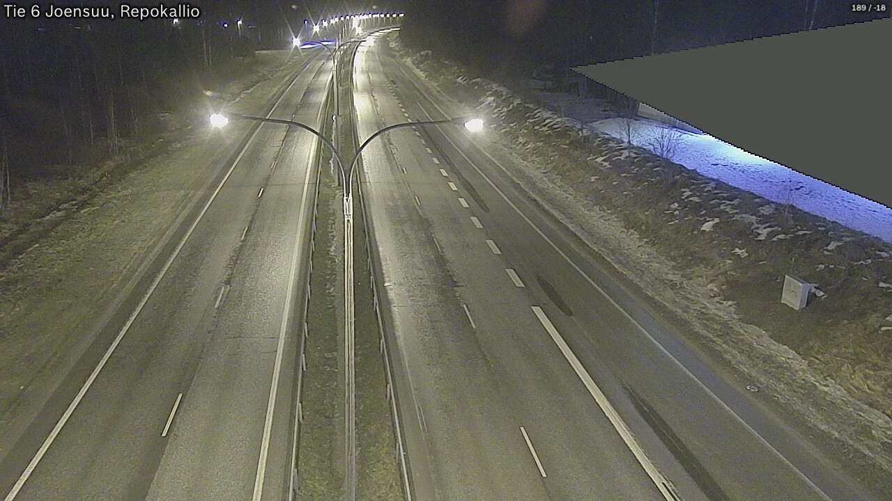 Kelikamerat Kuva Tie 6 Joensuu, Repokallio, Joensuu, Pohjois-Karjala