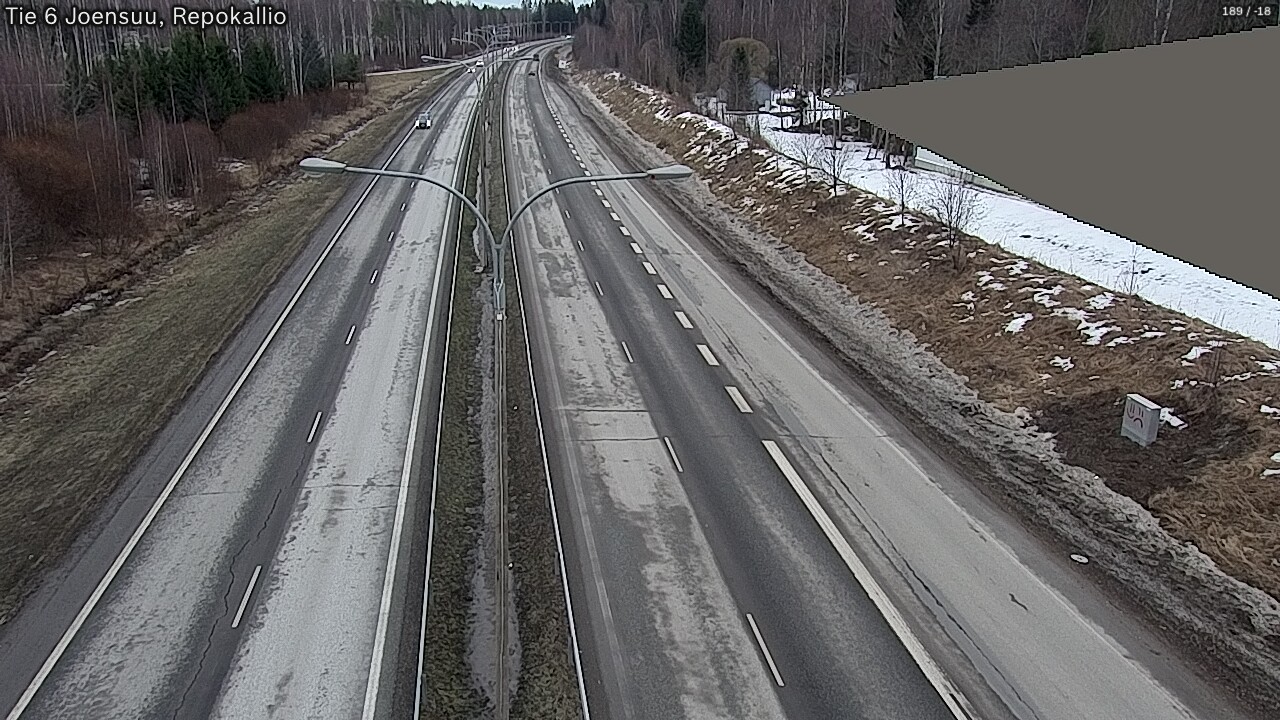 Kelikamerat Kuva Tie 6 Joensuu, Repokallio, Joensuu, Pohjois-Karjala