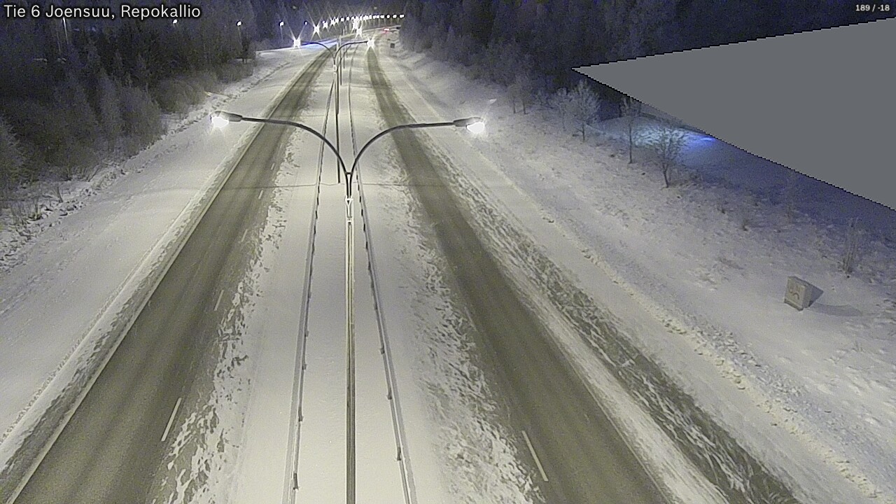 Kelikamerat Kuva Tie 6 Joensuu, Repokallio, Joensuu, Pohjois-Karjala