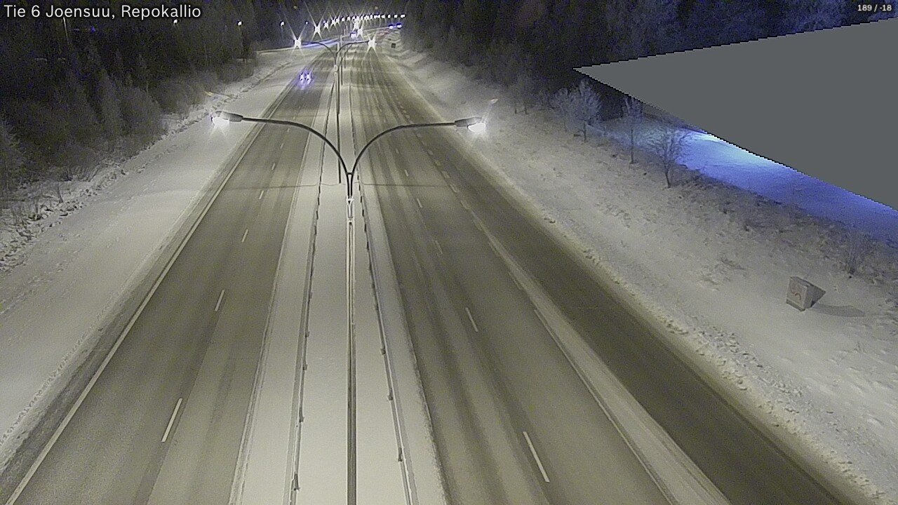 Kelikamerat Kuva Tie 6 Joensuu, Repokallio, Joensuu, Pohjois-Karjala