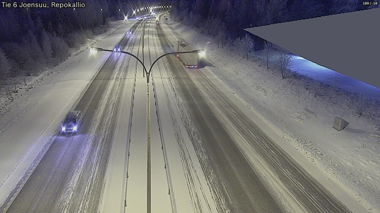 Kelikamerat Kuva Tie 6 Joensuu, Repokallio, Joensuu, Pohjois-Karjala