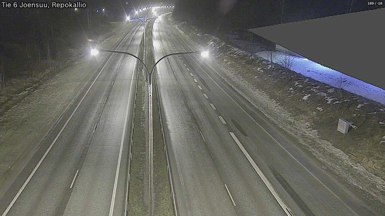 Kelikamerat Kuva Tie 6 Joensuu, Repokallio, Joensuu, Pohjois-Karjala