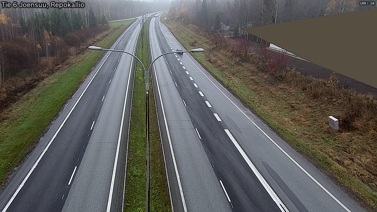 Kelikamerat Kuva Tie 6 Joensuu, Repokallio, Joensuu, Pohjois-Karjala