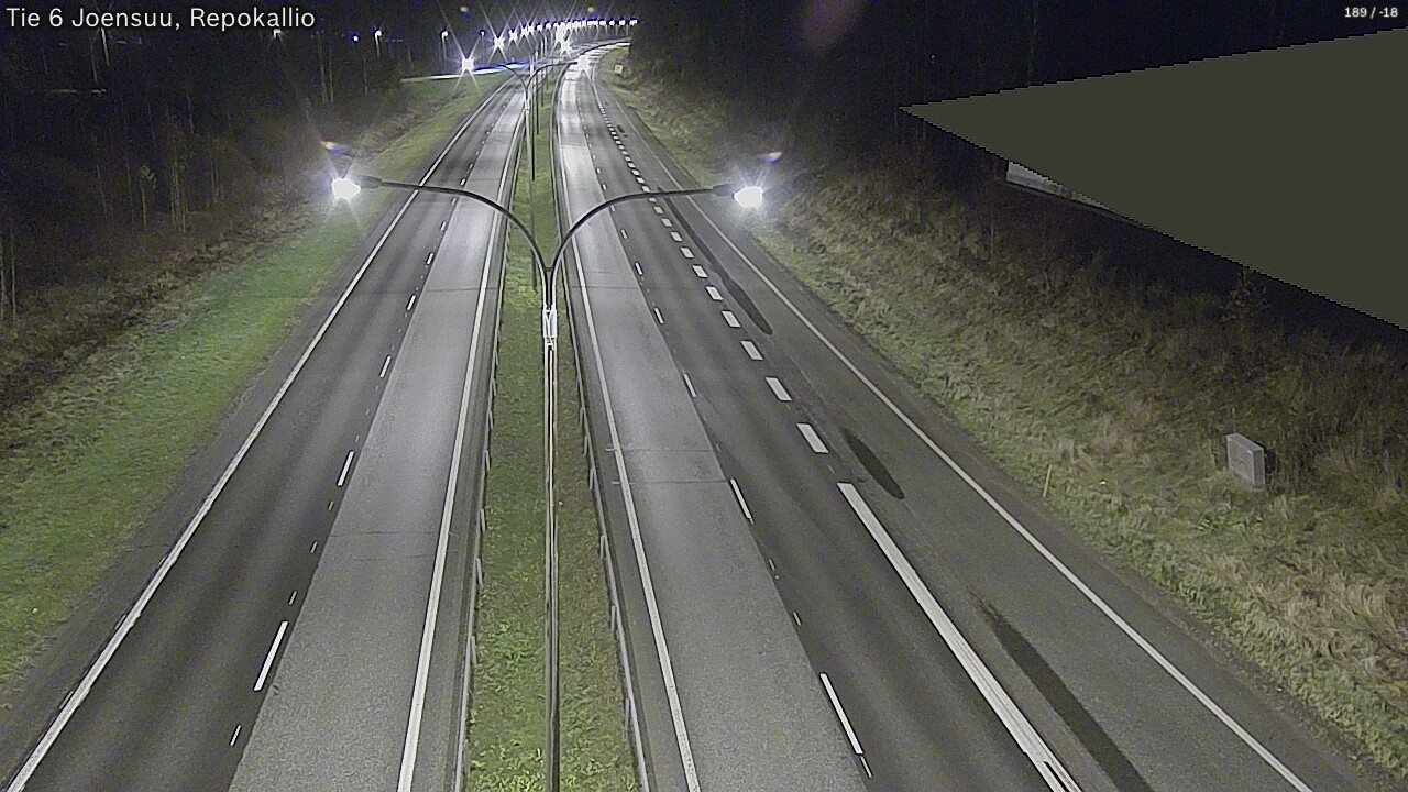 Kelikamerat Kuva Tie 6 Joensuu, Repokallio, Joensuu, Pohjois-Karjala