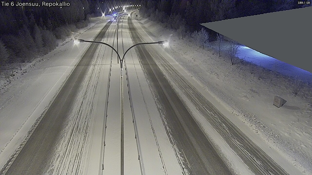 Kelikamerat Kuva Tie 6 Joensuu, Repokallio, Joensuu, Pohjois-Karjala