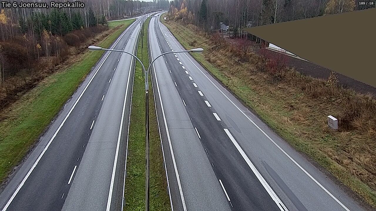 Kelikamerat Kuva Tie 6 Joensuu, Repokallio, Joensuu, Pohjois-Karjala