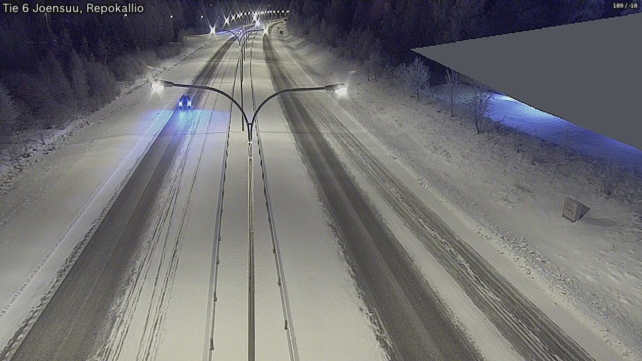 Kelikamerat Kuva Tie 6 Joensuu, Repokallio, Joensuu, Pohjois-Karjala