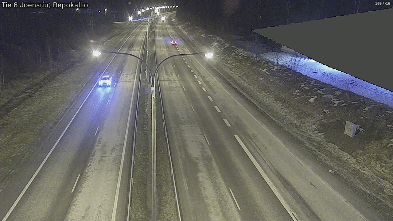 Kelikamerat Kuva Tie 6 Joensuu, Repokallio, Joensuu, Pohjois-Karjala