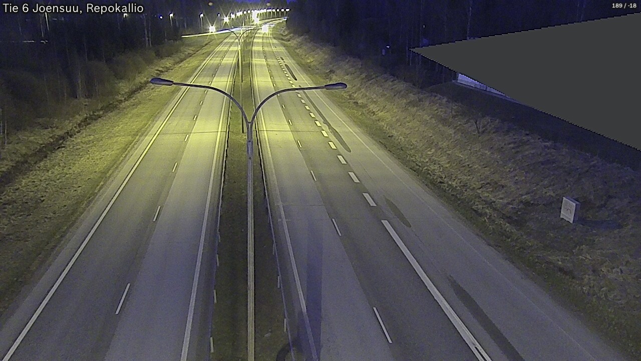 Kelikamerat Kuva Tie 6 Joensuu, Repokallio, Joensuu, Pohjois-Karjala