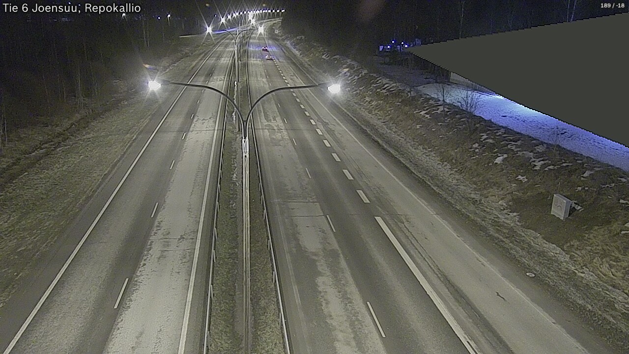 Kelikamerat Kuva Tie 6 Joensuu, Repokallio, Joensuu, Pohjois-Karjala