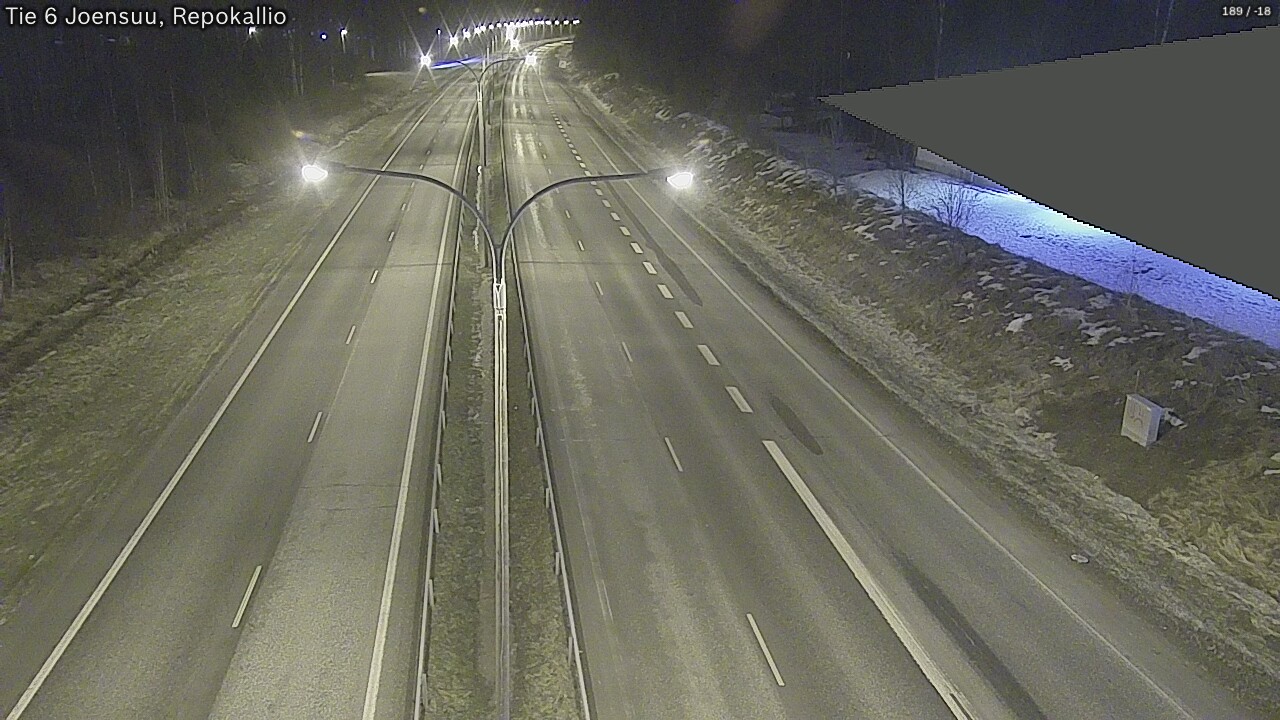 Kelikamerat Kuva Tie 6 Joensuu, Repokallio, Joensuu, Pohjois-Karjala