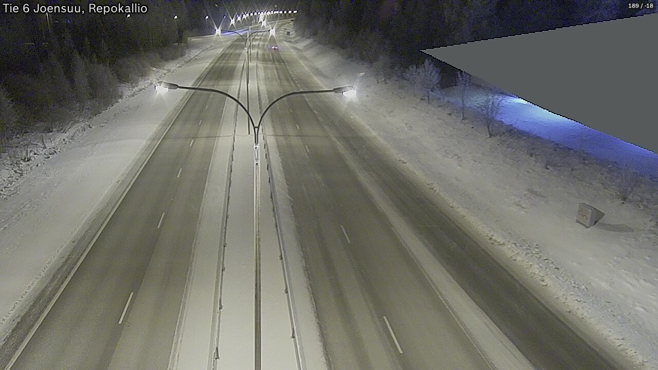 Kelikamerat Kuva Tie 6 Joensuu, Repokallio, Joensuu, Pohjois-Karjala