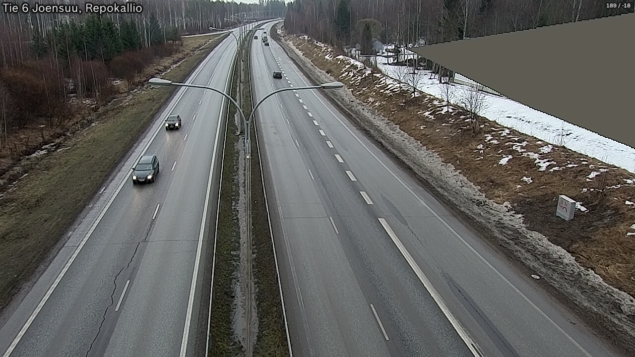 Kelikamerat Kuva Tie 6 Joensuu, Repokallio, Joensuu, Pohjois-Karjala