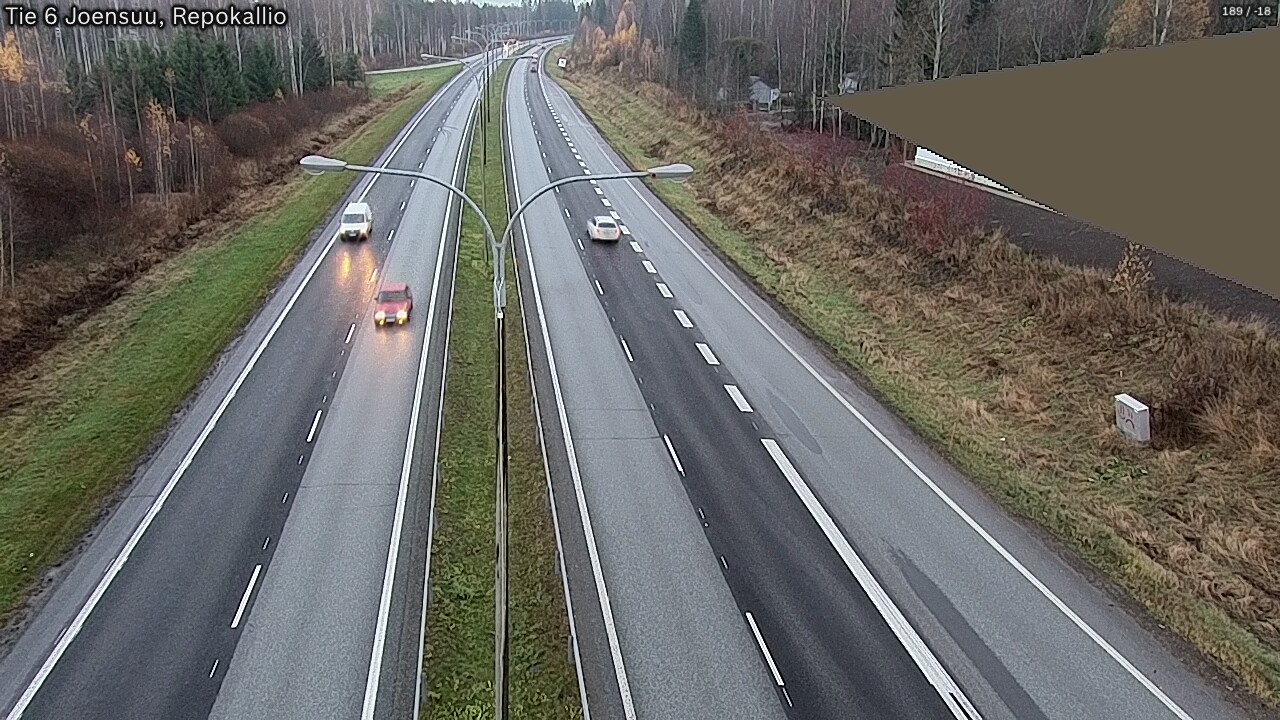 Kelikamerat Kuva Tie 6 Joensuu, Repokallio, Joensuu, Pohjois-Karjala