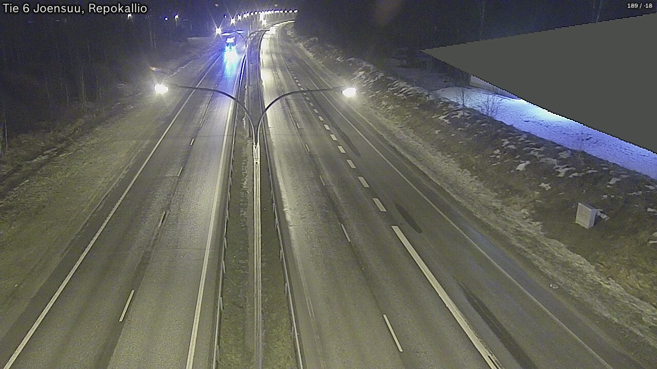 Kelikamerat Kuva Tie 6 Joensuu, Repokallio, Joensuu, Pohjois-Karjala