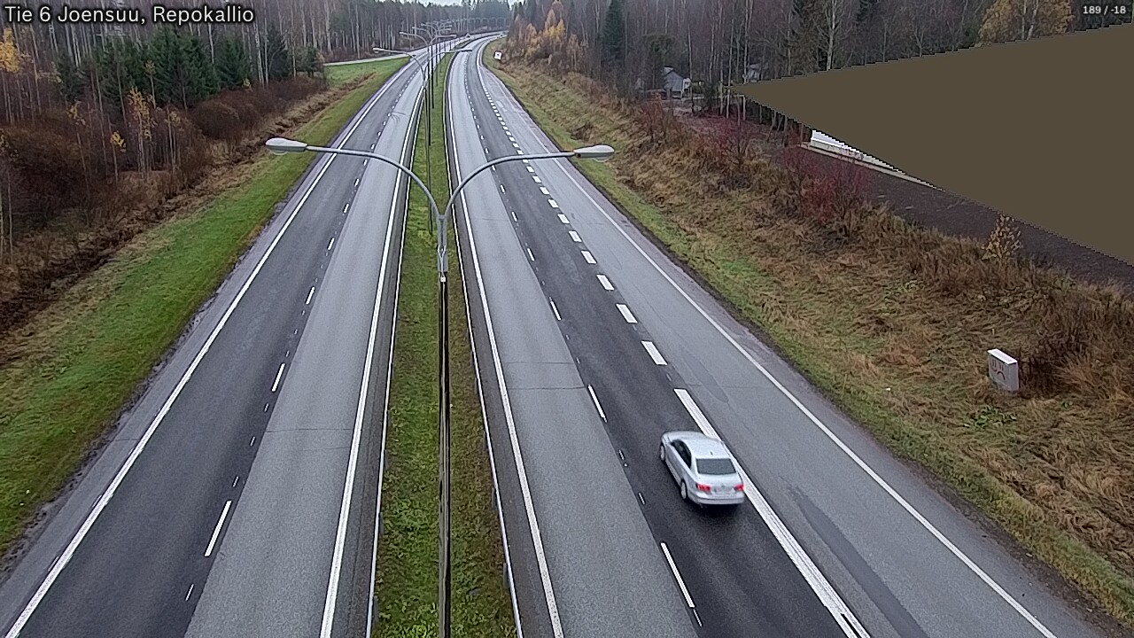 Kelikamerat Kuva Tie 6 Joensuu, Repokallio, Joensuu, Pohjois-Karjala