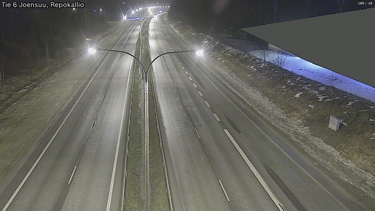 Kelikamerat Kuva Tie 6 Joensuu, Repokallio, Joensuu, Pohjois-Karjala