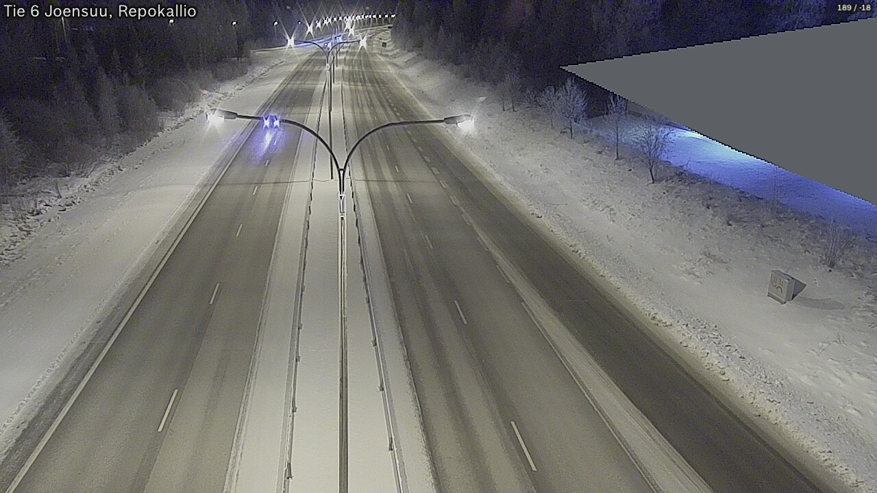 Kelikamerat Kuva Tie 6 Joensuu, Repokallio, Joensuu, Pohjois-Karjala