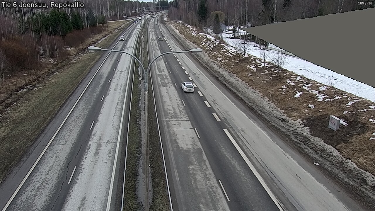 Kelikamerat Kuva Tie 6 Joensuu, Repokallio, Joensuu, Pohjois-Karjala