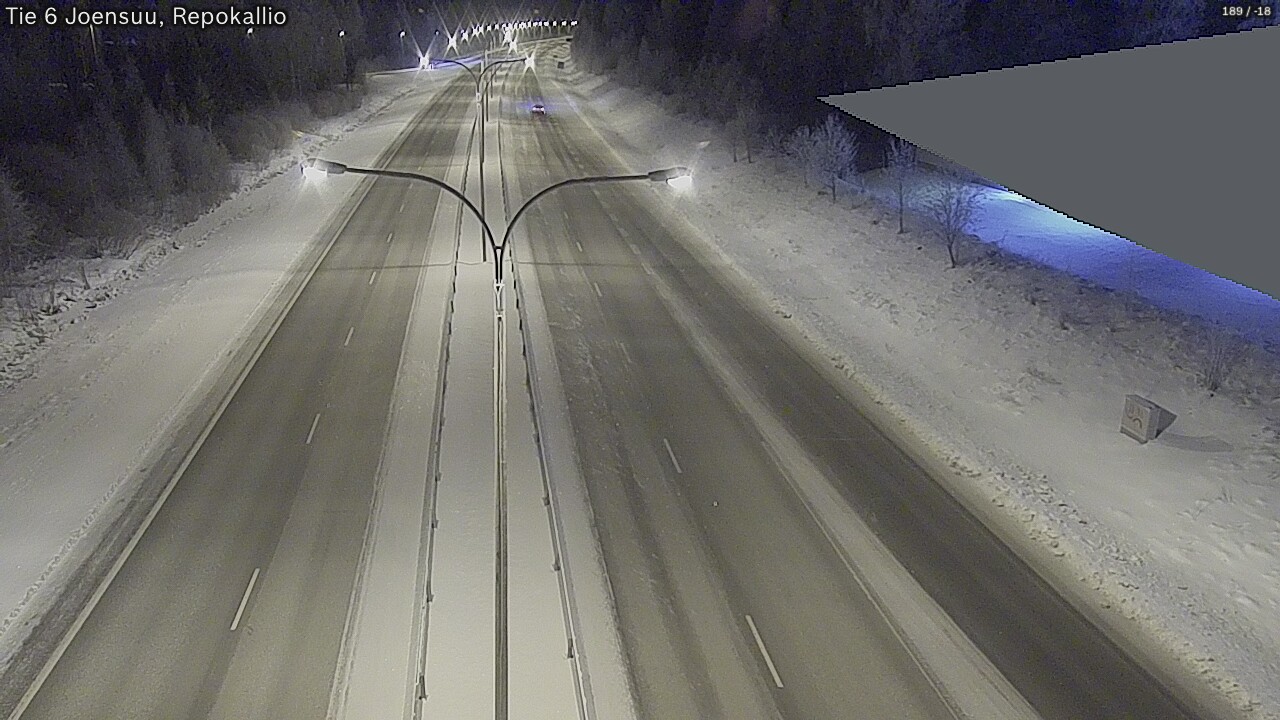 Kelikamerat Kuva Tie 6 Joensuu, Repokallio, Joensuu, Pohjois-Karjala