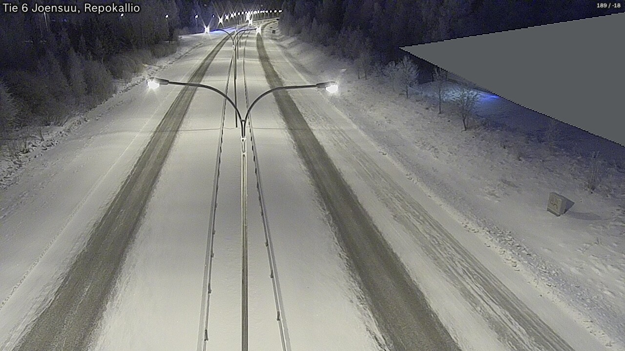 Kelikamerat Kuva Tie 6 Joensuu, Repokallio, Joensuu, Pohjois-Karjala