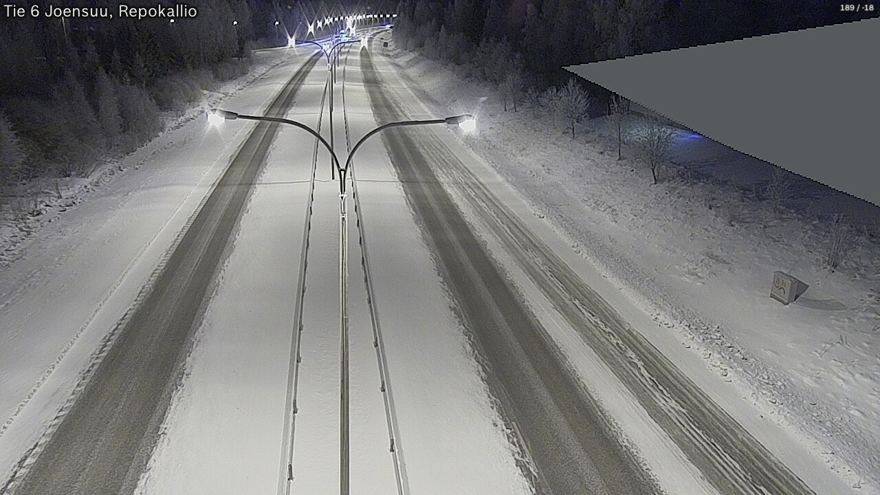 Kelikamerat Kuva Tie 6 Joensuu, Repokallio, Joensuu, Pohjois-Karjala