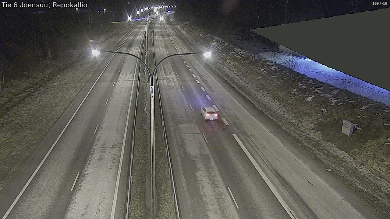 Kelikamerat Kuva Tie 6 Joensuu, Repokallio, Joensuu, Pohjois-Karjala