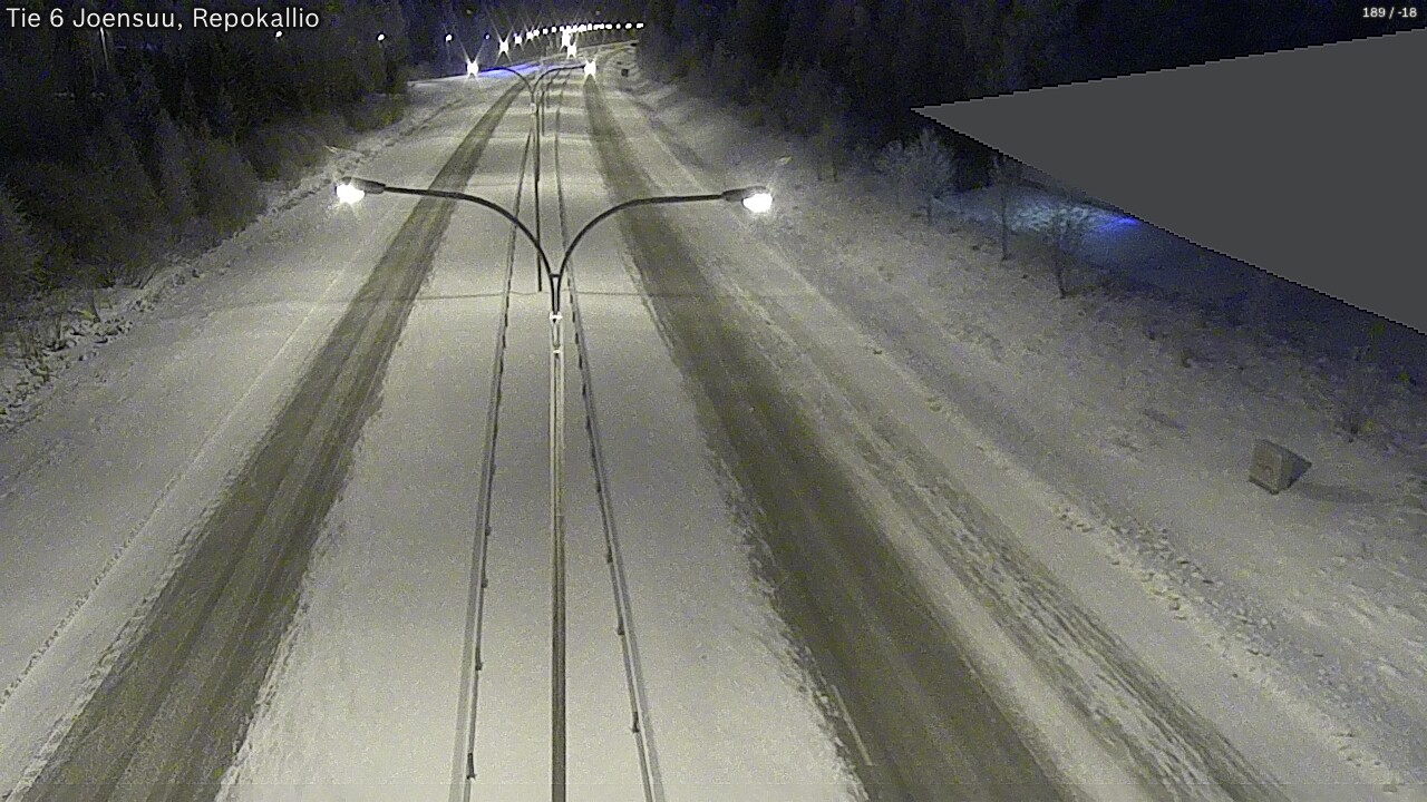 Kelikamerat Kuva Tie 6 Joensuu, Repokallio, Joensuu, Pohjois-Karjala