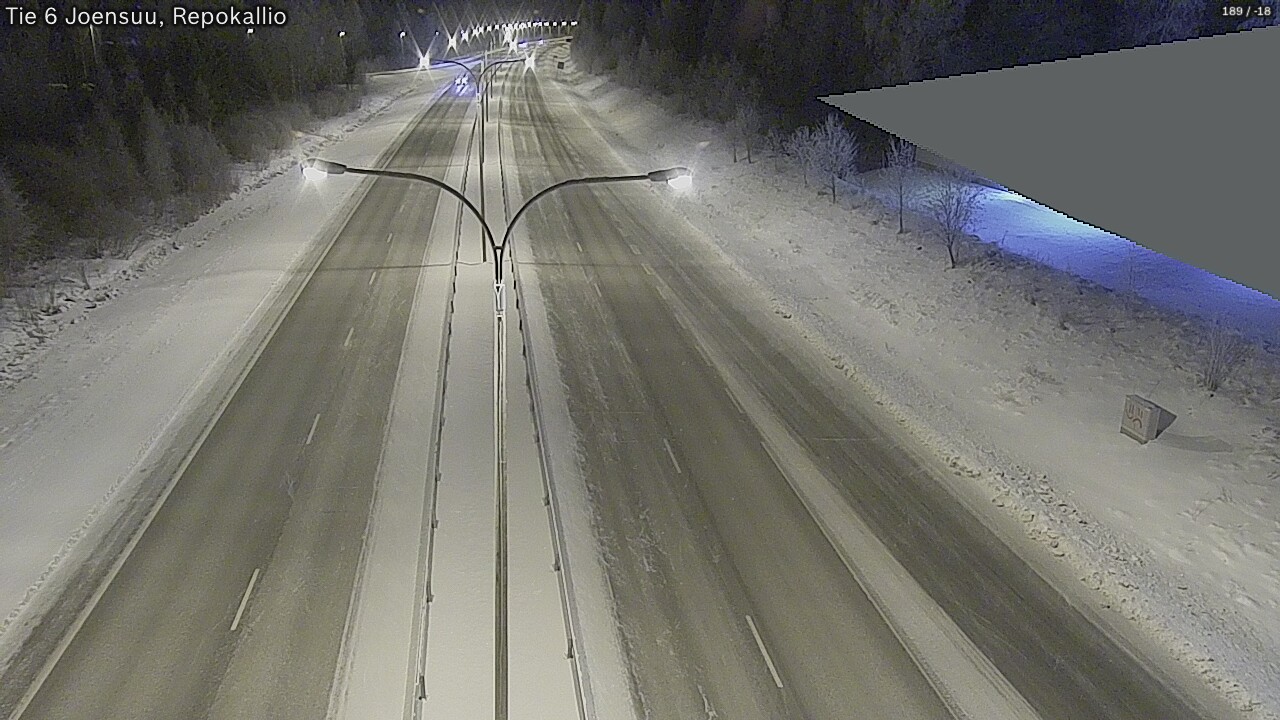 Kelikamerat Kuva Tie 6 Joensuu, Repokallio, Joensuu, Pohjois-Karjala