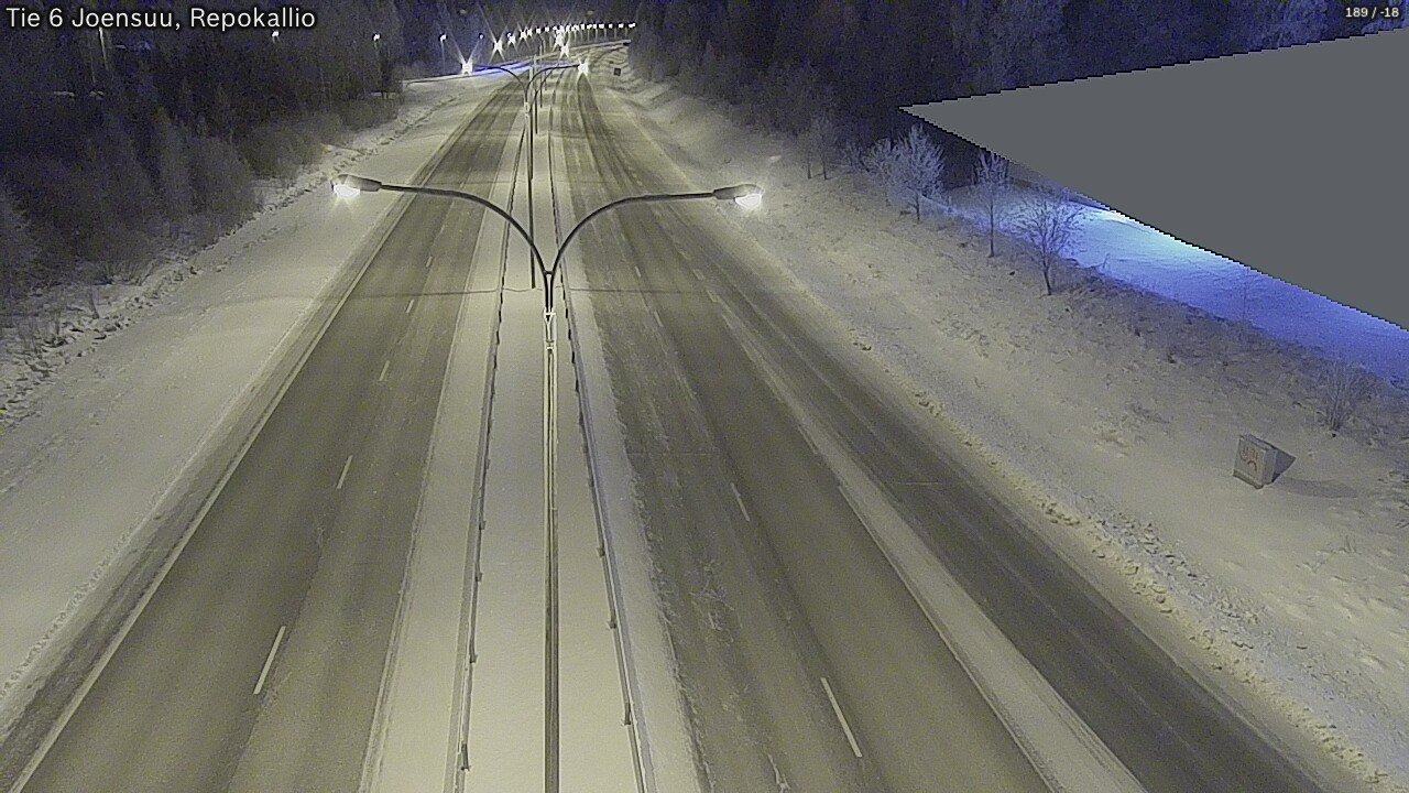 Kelikamerat Kuva Tie 6 Joensuu, Repokallio, Joensuu, Pohjois-Karjala