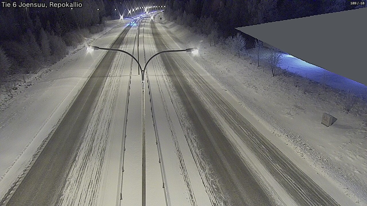 Kelikamerat Kuva Tie 6 Joensuu, Repokallio, Joensuu, Pohjois-Karjala