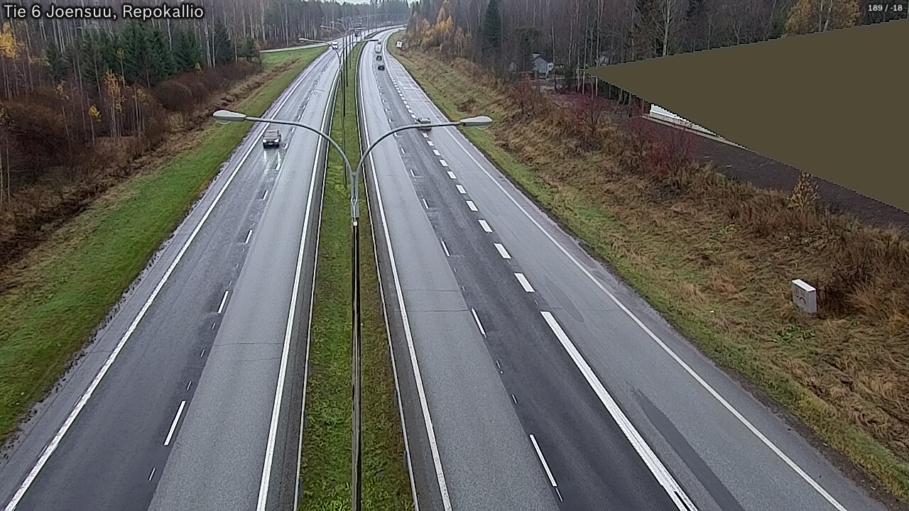 Kelikamerat Kuva Tie 6 Joensuu, Repokallio, Joensuu, Pohjois-Karjala