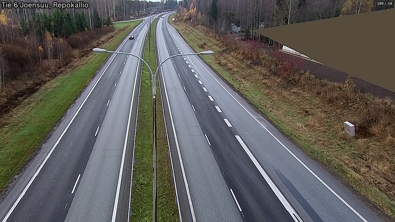 Kelikamerat Kuva Tie 6 Joensuu, Repokallio, Joensuu, Pohjois-Karjala