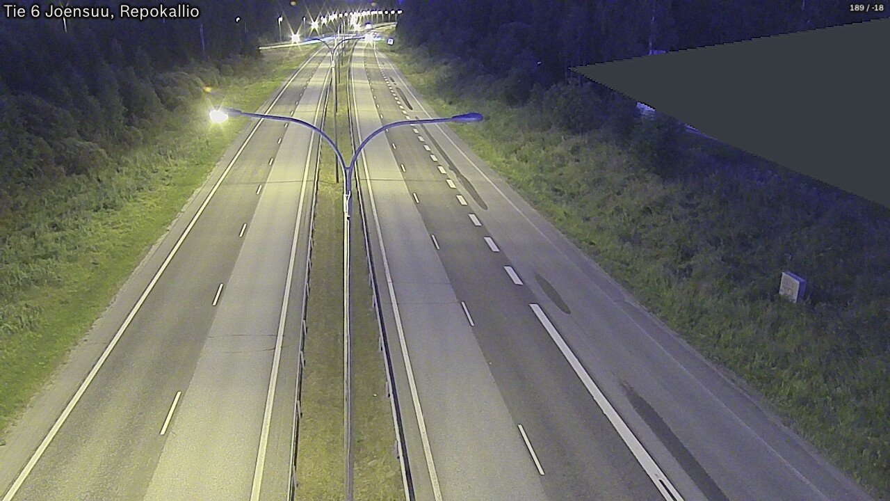 Kelikamerat Kuva Tie 6 Joensuu, Repokallio, Joensuu, Pohjois-Karjala
